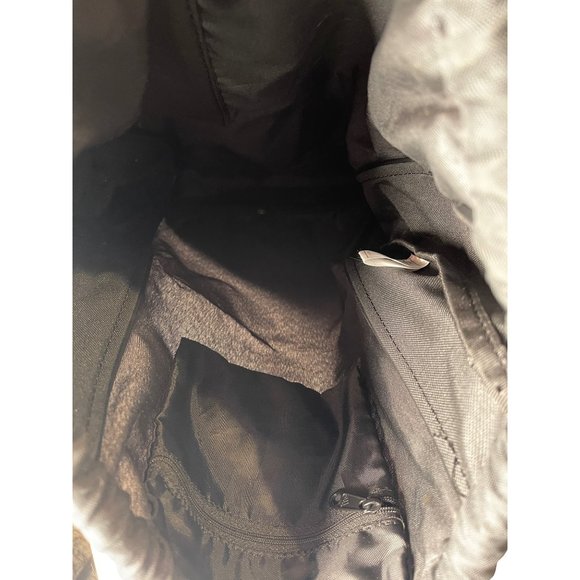 Adidas Thunder Drawstring Sackpack Geometric Black Gym Bag - Picture 5 of 5